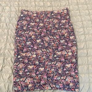 Floral Print Women's Skirt